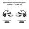 Kiwi Design H4 Boost Halo Battery Head Strap for Meta Quest 3/3S (QS03B)