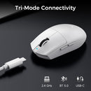 MCHOSE G3 V2 Wireless Gaming Mouse (Black, Blue, White)