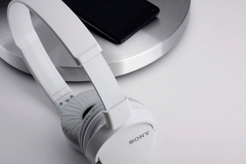 Sony MDR-ZX110AP/W Stereo Wired Headphones (White)