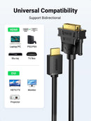 UGreen HDMI To DVI Cable - 2m (Black) (HD106/10135)