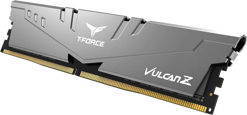 Teamgroup T-Force Vulcan Z 16GB DDR4 3200MHZ CL16-20-20-40 1.35V Desktop Memory (Grey) | DataBlitz