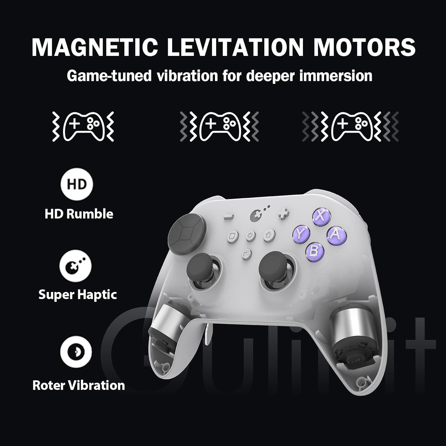 Gulikit TT Max Controller NS69 (Retro, Black)