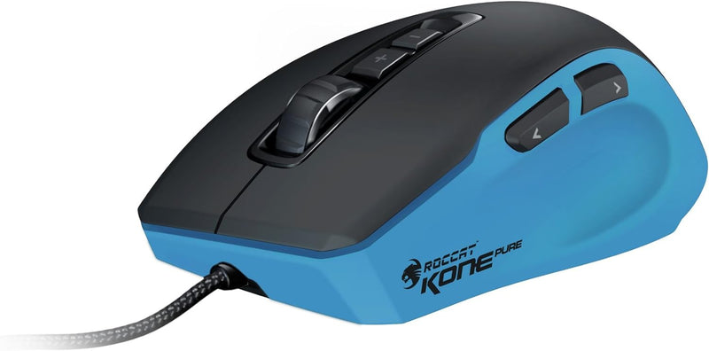 ROCCAT KONE PURE CORE PERFORMANCE GAMING MOUSE POLAR BLUE