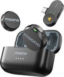 Maono Wave T5 WM650 PC2 AI Wireless Lavalier Microphone for Type-C /iPhone 15/16