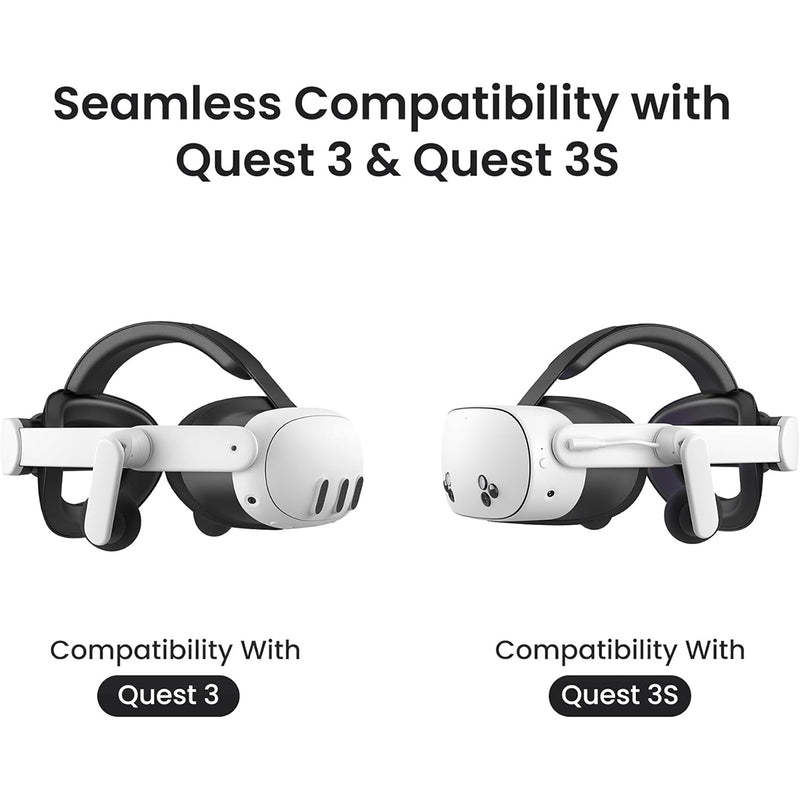 Kiwi Design K4 Duo AIO Audio Head Strap with Battery for Meta Quest 3/3S (QA05B)