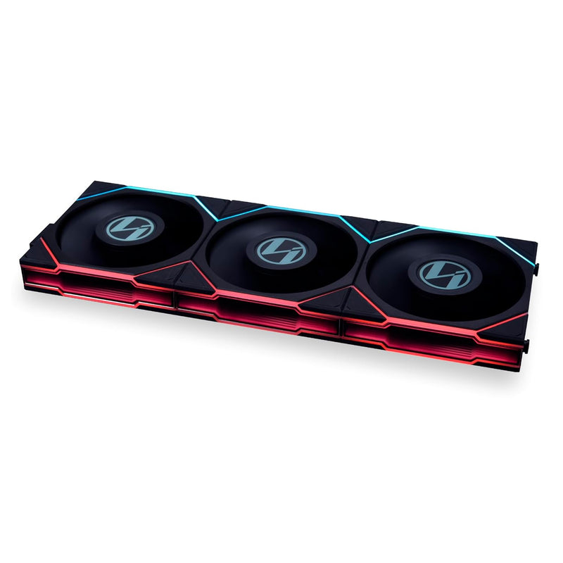 Lian Li Uni Fan TL Wireless LCD 120mm Reverse Blade Revolutionary ARGB Triple Fan