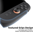 Skull & Co. HardShell Front Cover & Protective Case Bundle for Nintendo Switch 2 (Smoky Black)
