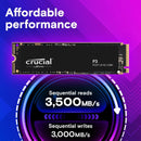 Crucial P3 2TB PCIe M.2 2280 SSD (CT2000P3SSD8)