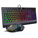 Onikuma G21 + CW902 RGB Wired Mechanical Keyboard Mouse Set 