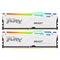 Kingston Fury Beast 32GB (2X16GB) DDR5 RGB Expo 5200MT/S CL36 Memory (White) | DataBlitz