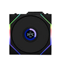 Lian Li Uni Fan TL Wireless LCD 120mm Revolutionary ARGB Single Fan 