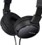 Sony MDR-ZX110AP/B Wired On-Ear Headphones With Mic (Black)