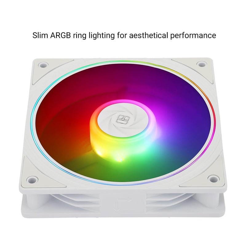 Thermalright TL-S12-S Silent 120mm PWM Hybrid ARGB Effect Case Fan