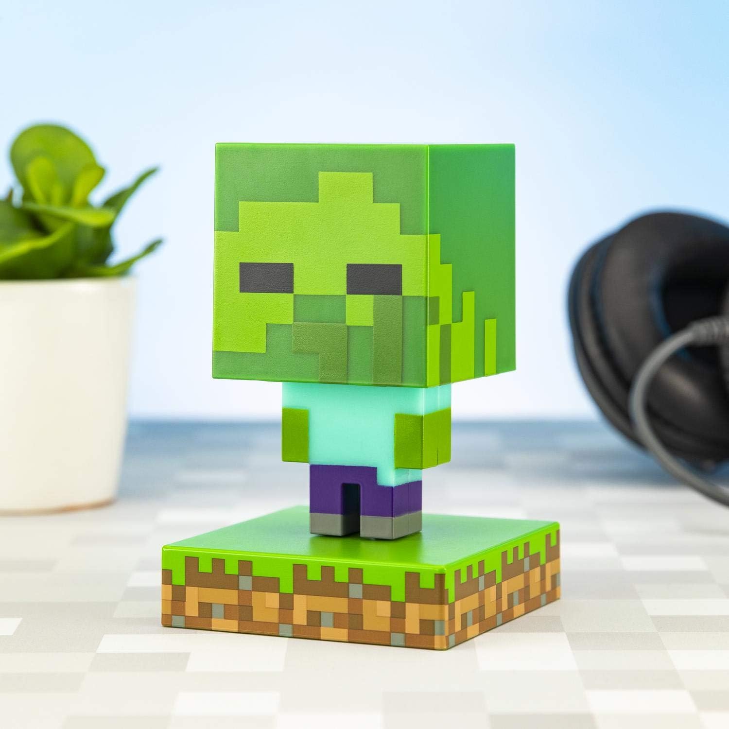 Paladone Minecraft Zombie Icon Light V4 (PP6592MCFV4)