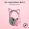 Razer Kraken Kitty V2 BT Wireless Bluetooth RGB Headset w/ Kitty Ears (Quartz)