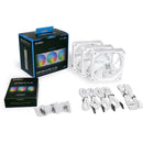 Lian Li Uni Fan AL120 V2 RGB 120mm Revolutionized Daisy-Chain ARGB Triple Fan (White) (UF-AL120V2-3W)