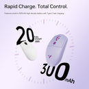 VXE Dragonfly V3 Pro Wireless Gaming & Office Mouse (White)