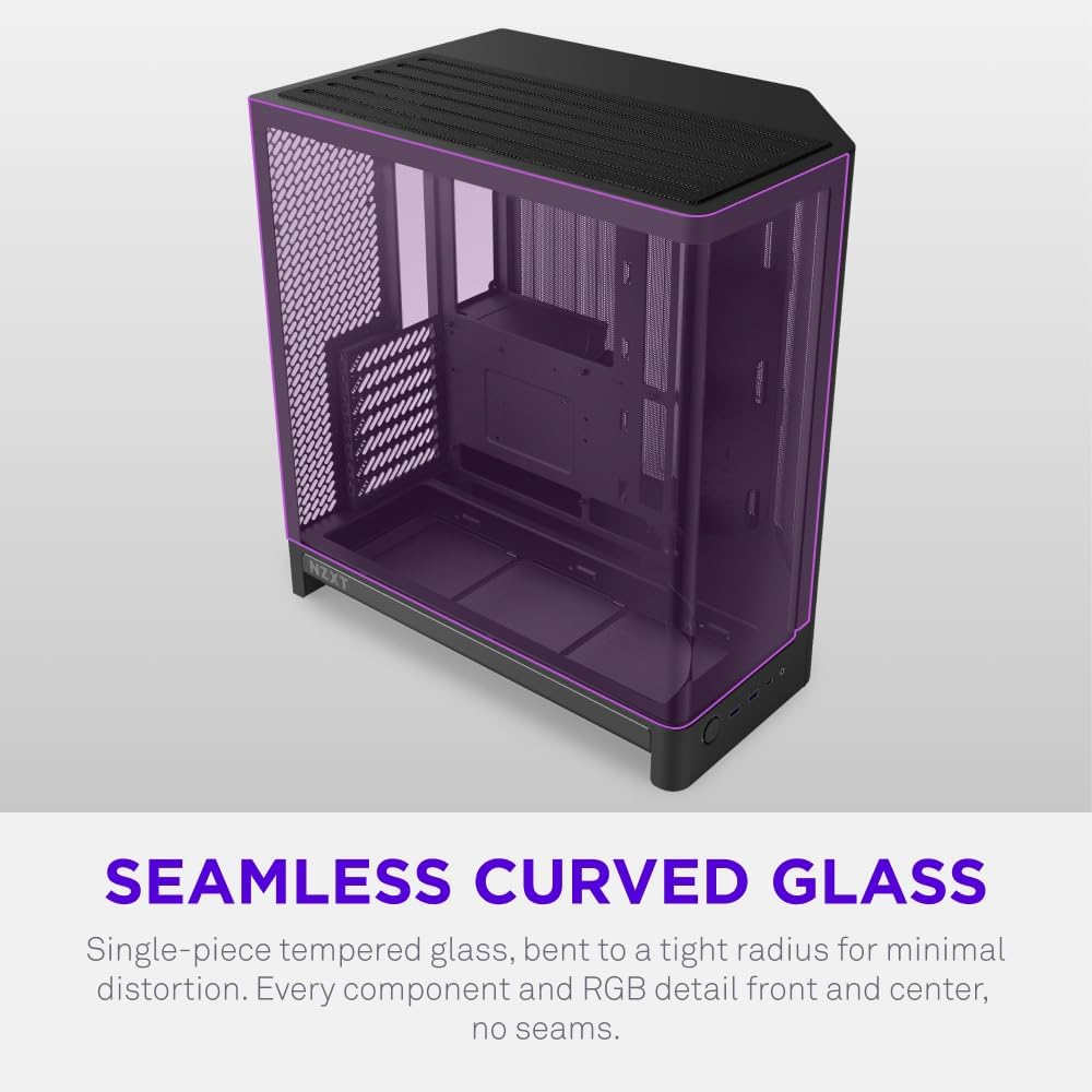 NZXT H6 Flow 2026 Compact Dual-Chamber ATX Mid-Tower Airflow Case
