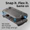 Skull & Co. HardShell Front Cover & Protective Case Bundle for Nintendo Switch 2 (Smoky Black)