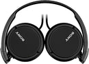 Sony MDR-ZX110AP/B Wired On-Ear Headphones With Mic (Black)