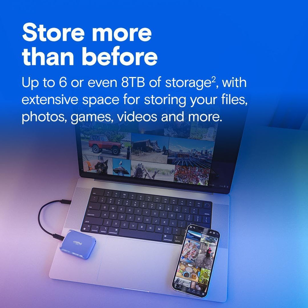 X10 Usb Computer Module Crucial X10 USB 3.2 Gen2 2x2 (20GB/s) 2100MB/s Read Type-C Portable SSD ...