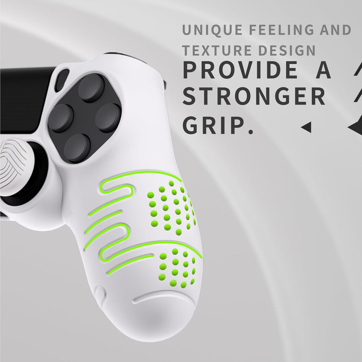PS4 DUALSHOCK 4 WIRELESS CONTROLLER SILICON SKIN PROTECTOR (WHITE)
