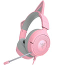 Razer Kraken Kitty V3 X Wired Kitty Headset for Gaming (Black, Quartz, White)