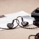 Kiwi Ears Septet 1DD + 4BA + 1 Planar + 1 PZT Quadbrid In-Ear Monitor