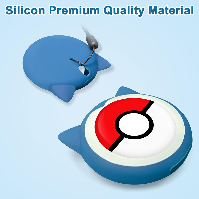 BONAEVER Protective Silicone Case For Pokémon Go Plus + 2023 Cover Case