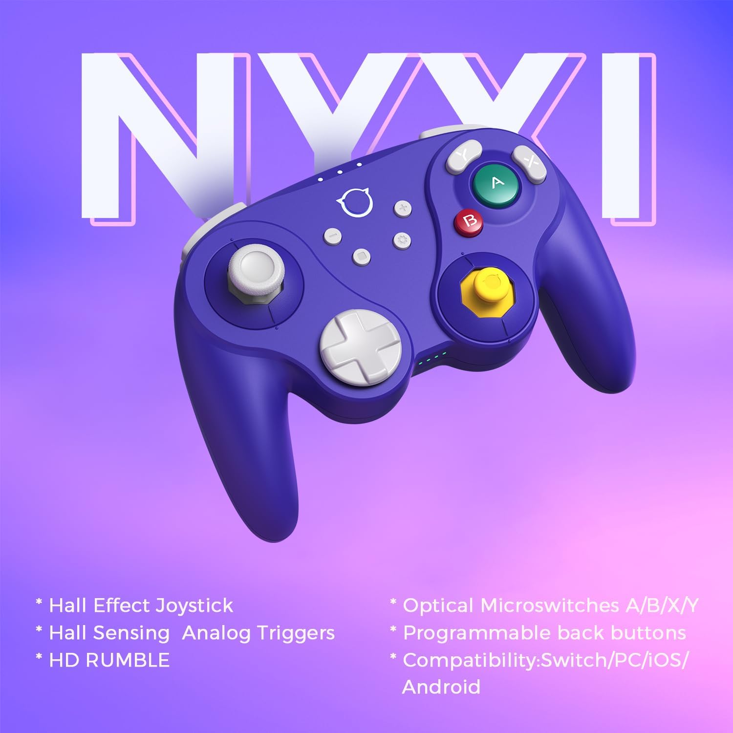 NYXI Warrior Lite Bluetooth Controller for Nintendo Switch/PC/iOS/Android (SP04L)