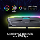 Lexar Ares RGB 32GB Kit (2x16GB) DDR5 5600MHz CL32 UDMM Desktop Memory (LD5AU016G-R5600GDGA)