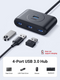 UGreen USB 3.0 A 4 Ports Hub 8k 1m (Black) (CR113/20291)