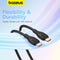 Baseus Pudding Series Fast Charging Cable Type-C to Type-C 100W (Cluster Black) (1.2M, 2M) (P10355702111-00, P10355702111-01)