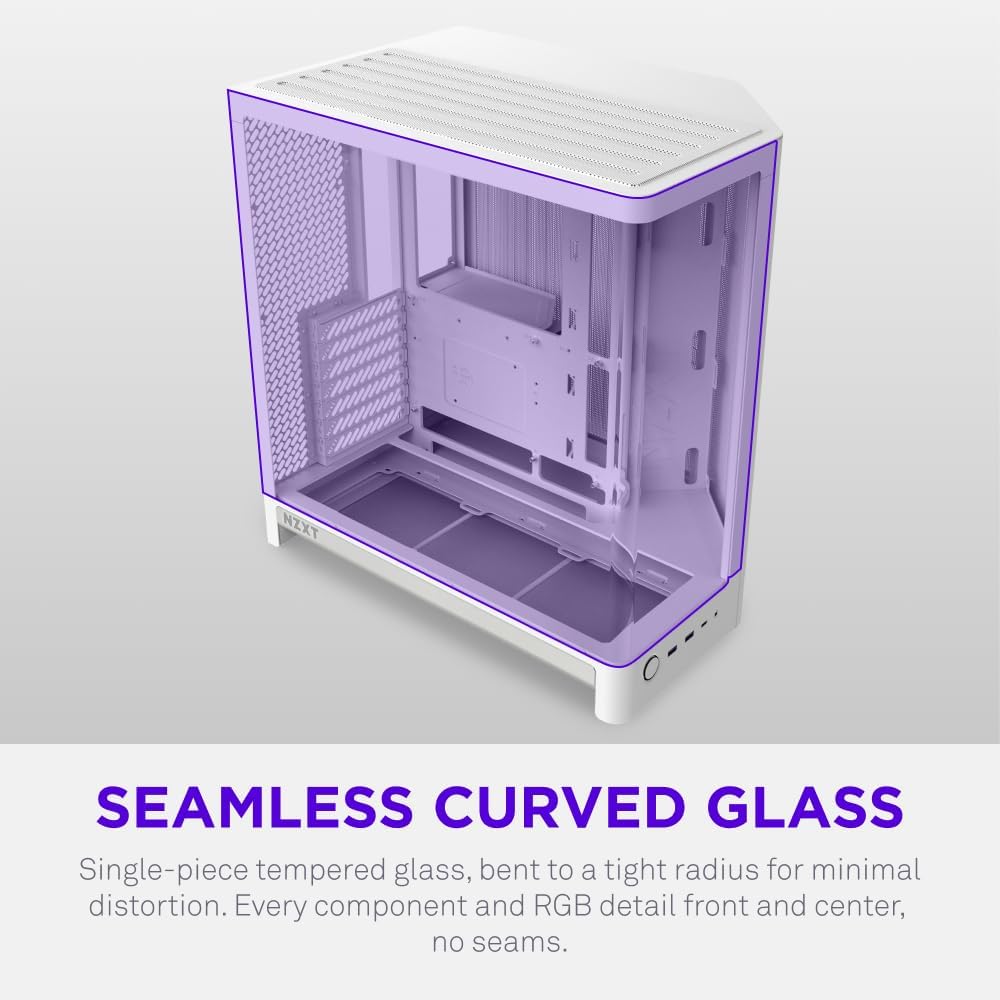 NZXT H6 Flow 2026 Compact Dual-Chamber ATX Mid-Tower Airflow Case