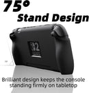Skull & Co. HardShell Front Cover & Protective Case Bundle for Nintendo Switch 2 (Smoky Black)