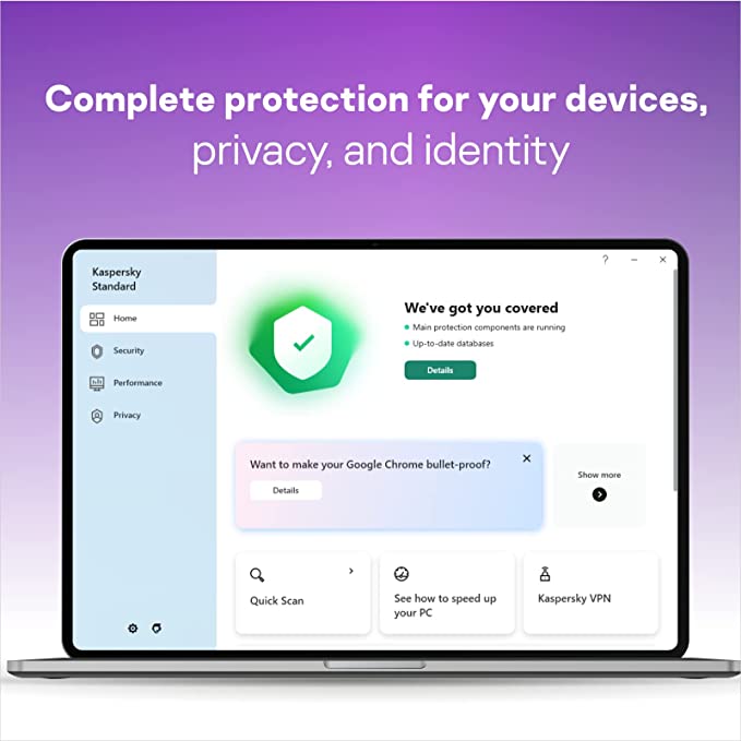Kaspersky Premium + Support 1-Device (1-Year Retail Pack)