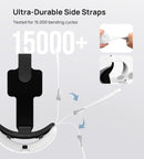 Transnovo RS2-10000 VR Head Strap with Battery 10000mAh for Meta Quest 3/3S (White/Black)