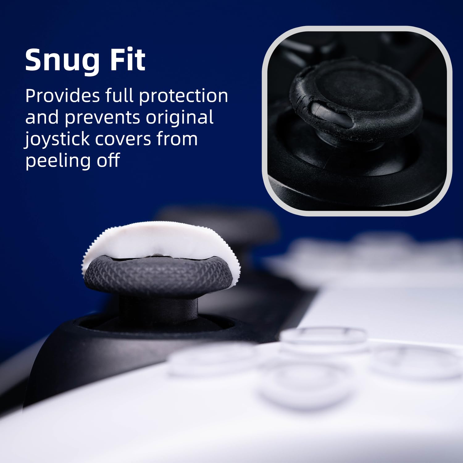 Skull & Co. Convex Thumb Grip For Switch Pro / PS4 / PS5 Controller (2 Pairs) (TG005-CV)
