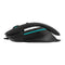 Delux M627 (PMW3389) 8-Button RGB Wired/Wireless Ambidextrous Gaming Mouse (Black)