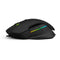 Delux M627 (PMW3389) 8-Button RGB Wired/Wireless Ambidextrous Gaming Mouse (Black)