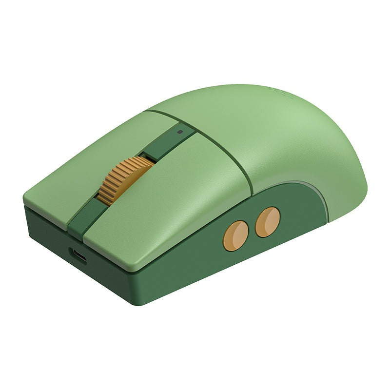 8Bitdo Retro R8 Tri-Mode Mouse with Charging Dock Forest Edition (85CB)