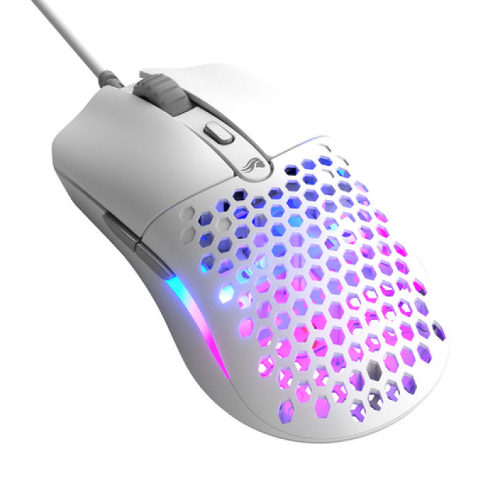 Glorious Model O Eternal Ultralight RGB Wired Gaming Mouse (Black, White)