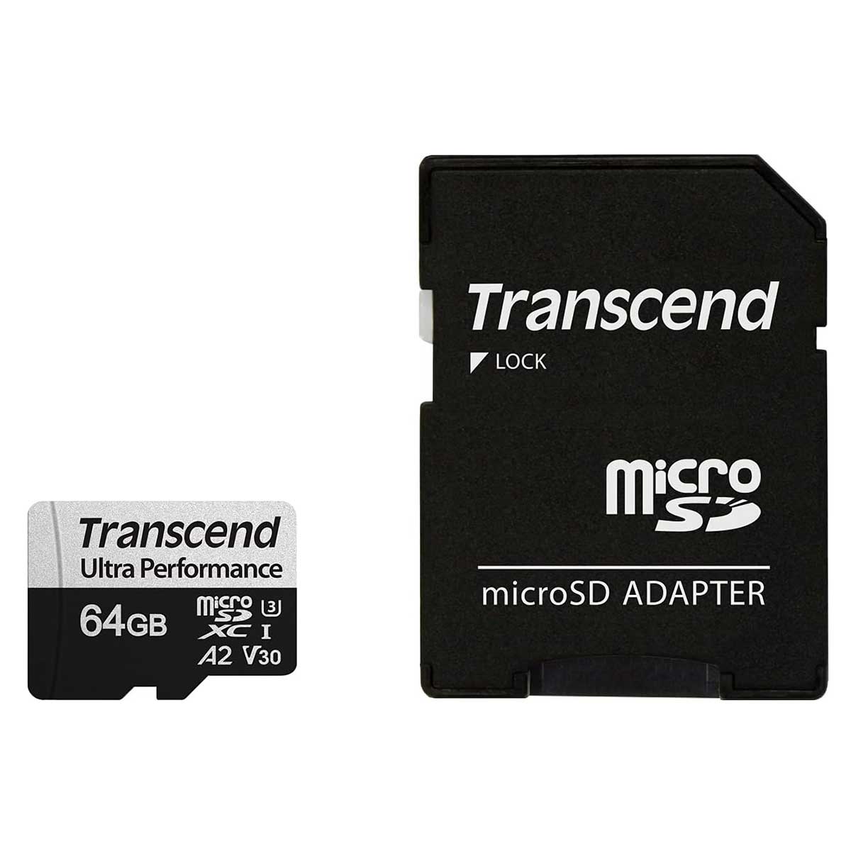 Transcend 340S Ultra Performance MicroSDXC UHS-I U3 V30 A2 160MB/S Read Memory Card