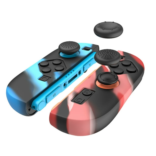 Ipega 6-in-1 Silicone Sleeve Gamer Kit for Nintendo Switch 2 (Black, Black/Grey, Blue/Orange/Black)
