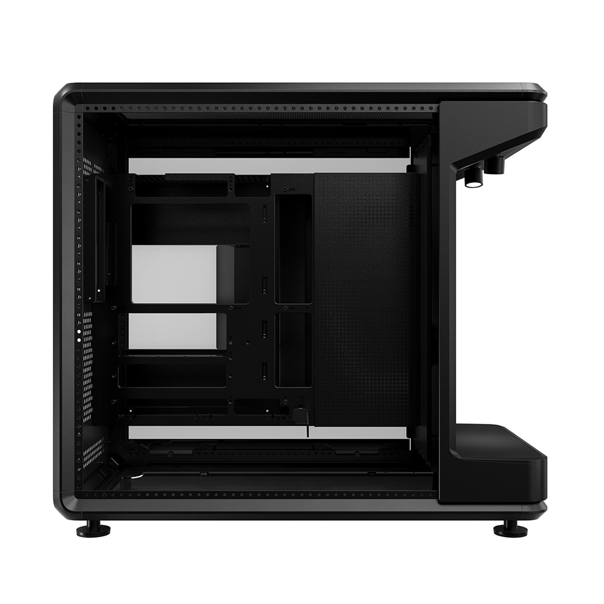 Cooler Master MasterFrame 360 Stage LCD TG ATX Mid-Tower PC Case