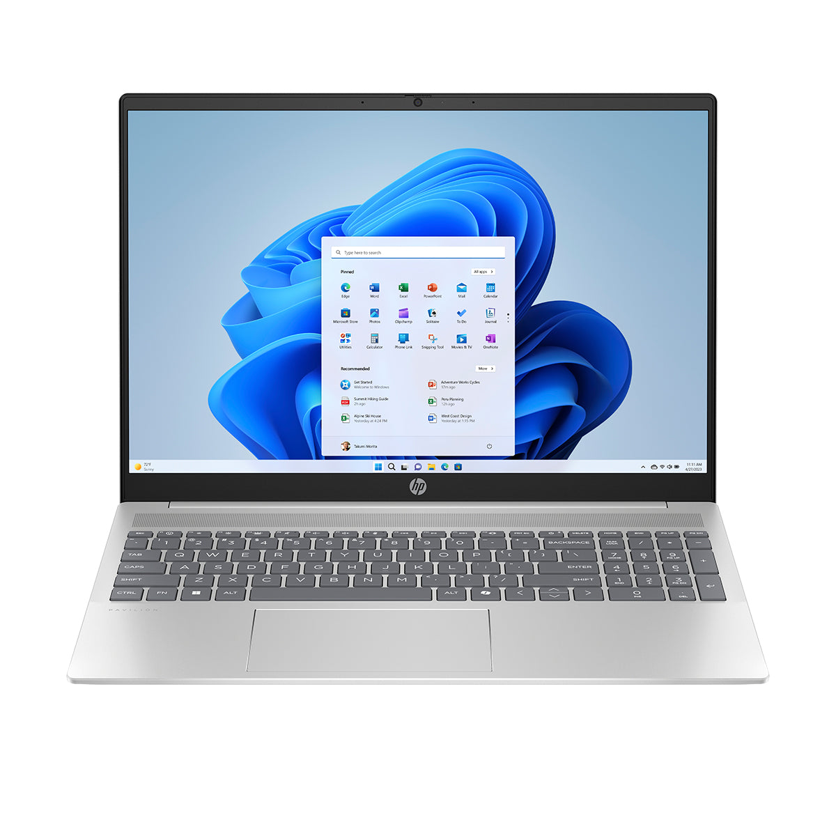 HP Pavilion 16-af0063TU Laptop (Natural Silver)