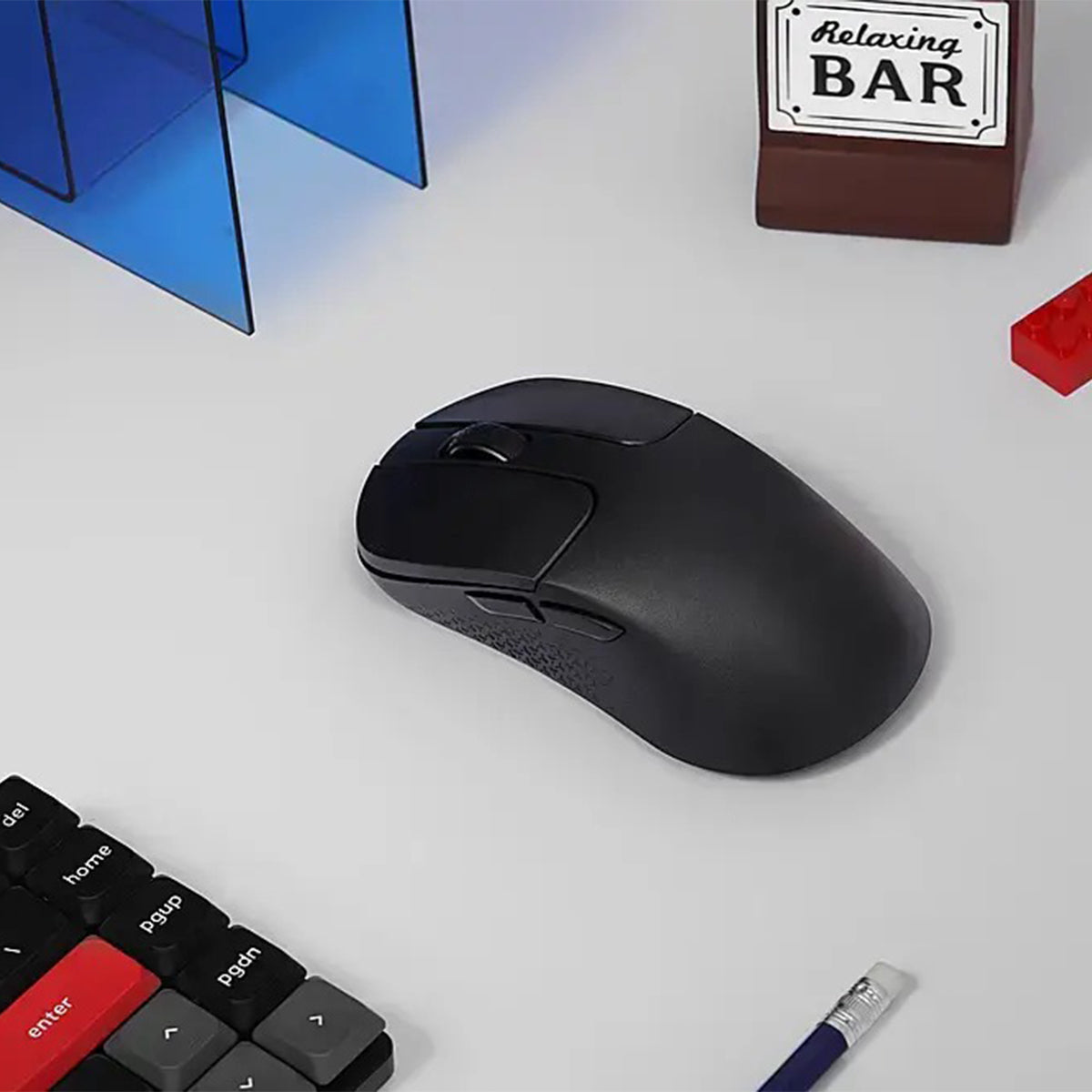 Keychron M3 Mini 1000Hz Wireless Mouse (Black, White) (M3M-A1, M3M-A3)