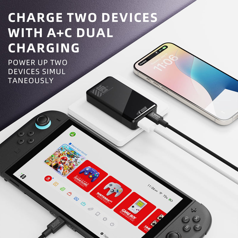 Skull & Co. GaN 65W Ultra Slim AC Adapter