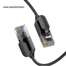 UGreen CAT6A UTP Round & Ultra Slim Pure Copper Ethernet Cable - Black (0.5M, 1M, 1.5M) (NW122/70332, 70332)