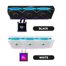 Lian Li HydroShift II LCD-S 360CL AIO Liquid Cooler With Wireless Fans (Black, White) (GHS2LCDS36CB, GHS2LCDS36CW)